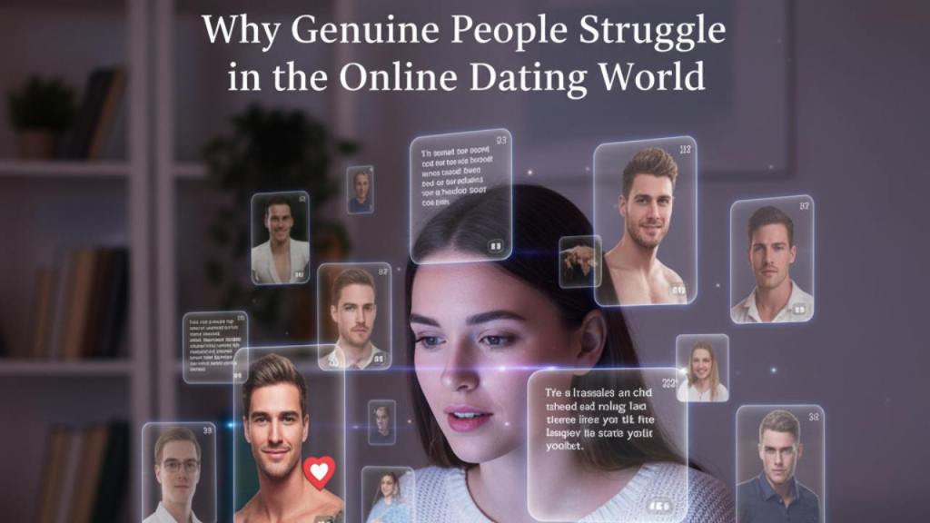 Why Genuine People Struggle in the Online Dating World