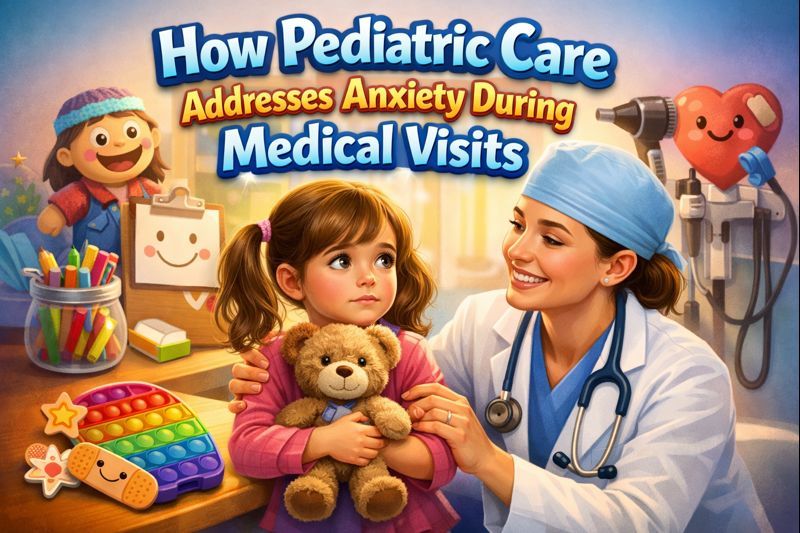 How Pediatric Care Addresses Anxiety During Medical&nbsp;Visits