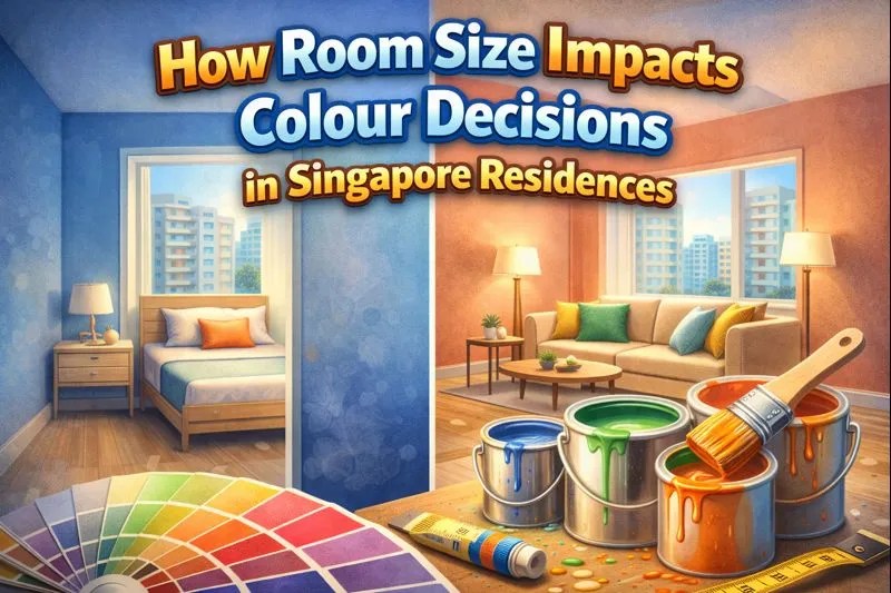 How Room Size Impacts Colour Decisions in Singapore&nbsp;Residences